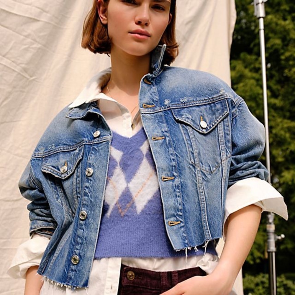 free people denim jacket